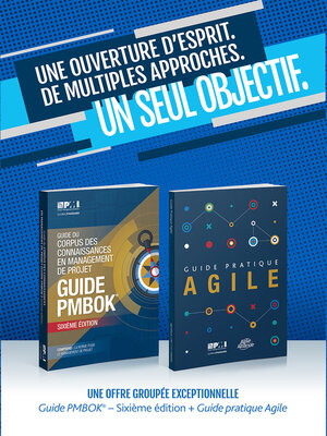 cover image of A Guide to the Project Management Body of Knowledge (PMBOK(R) Guide- / Agile Practice Guide Bundle (FRENCH)